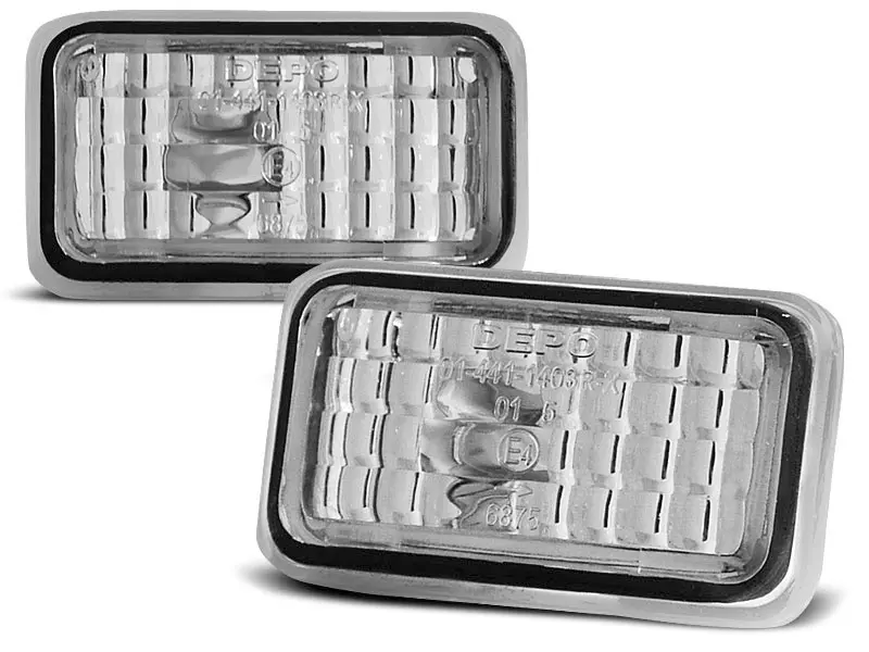 Sideblinklys VW GOLF I GOLF II CORRADO JETTA CHROME