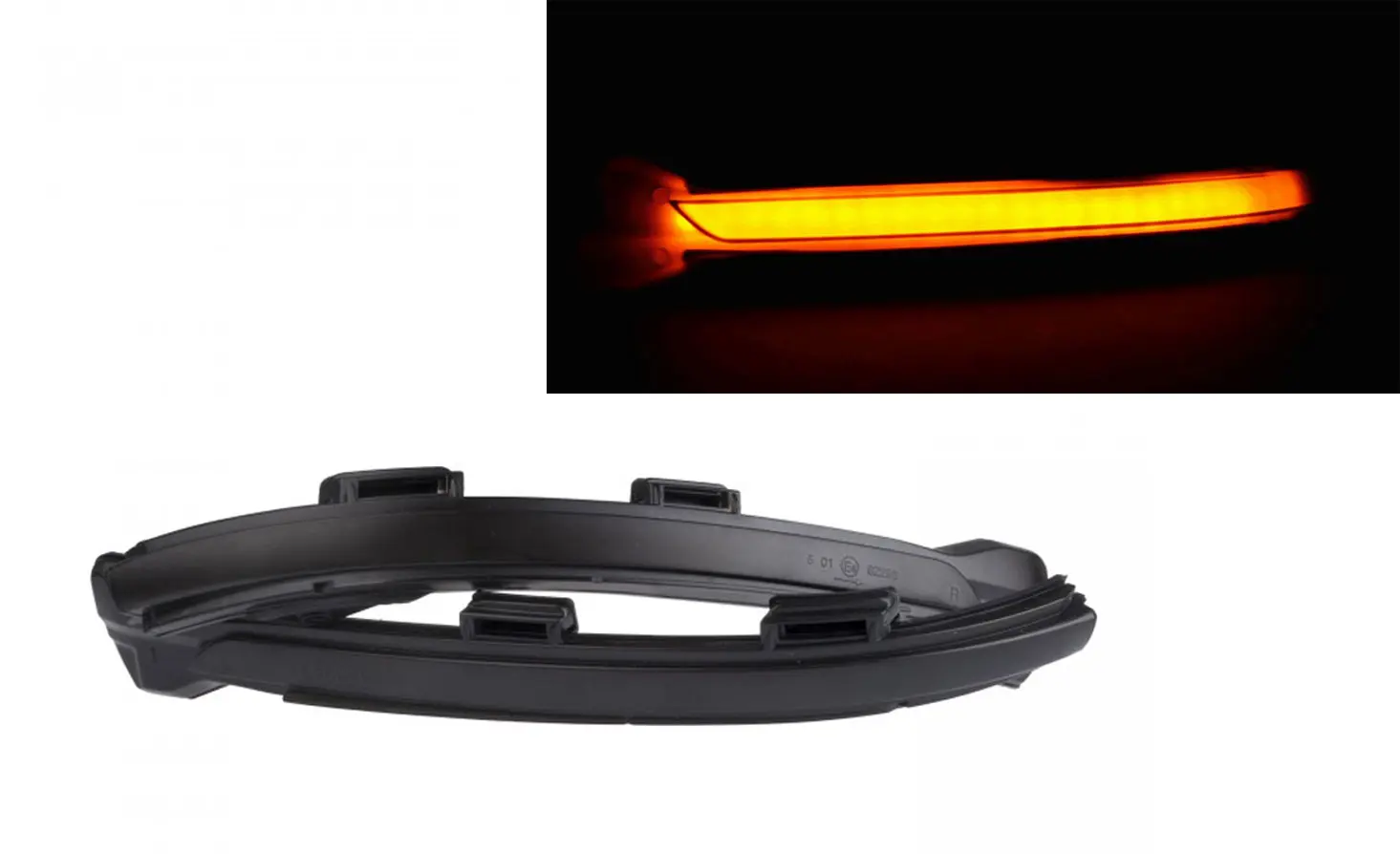 Sideblinklys VW GOLF VII / VW Golf SPORTSVAN, / VW Touran II 2015 -> │ SMOKE LED SEQ – bilde 4