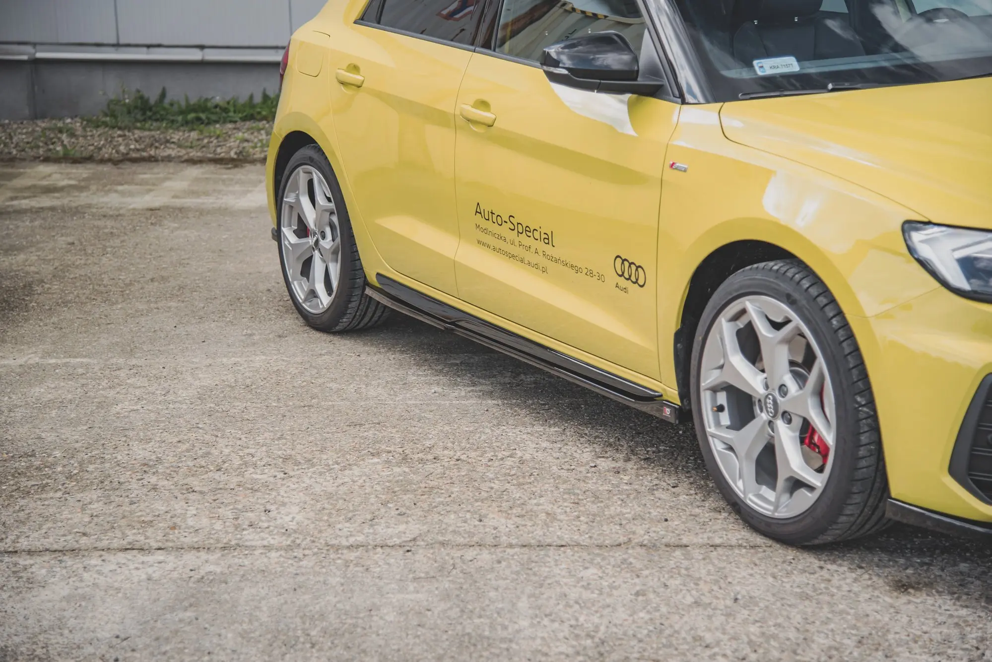 SIDESKJØRT AUDI A1 S-LINE GB 2018-> – bilde 4