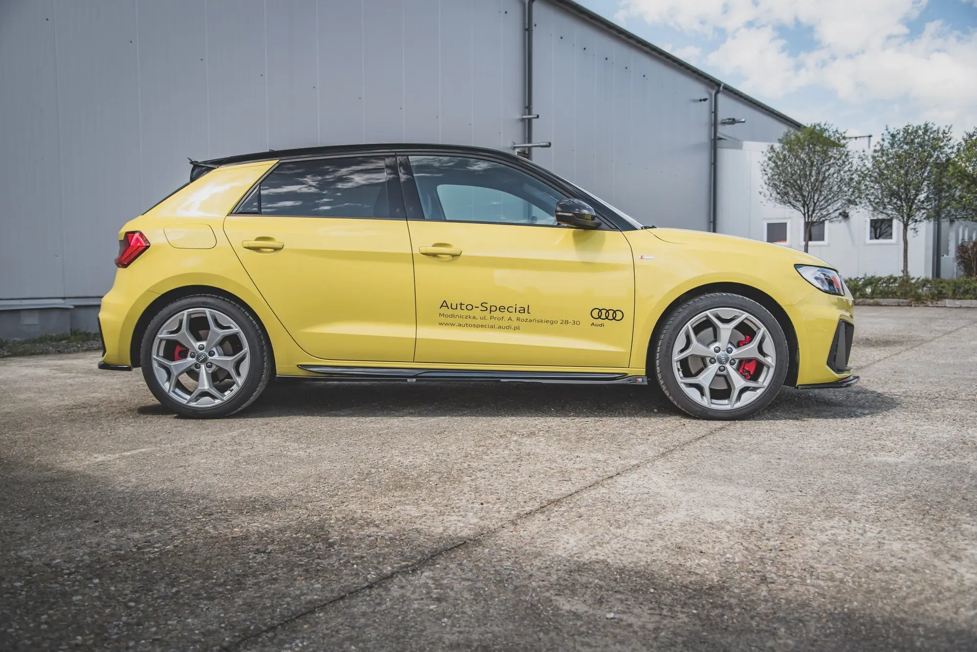 SIDESKJØRT AUDI A1 S-LINE GB 2018-> – bilde 5
