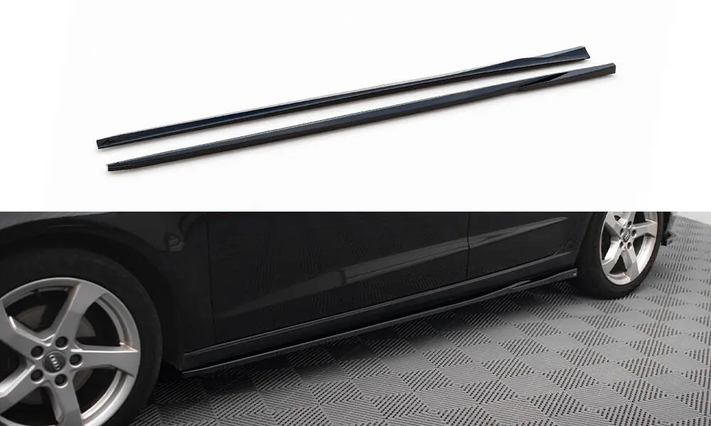 Sideskjørt Audi A3 Sportback 8V Facelift 2016 - 2020 | Glossy Black Edition – bilde 2