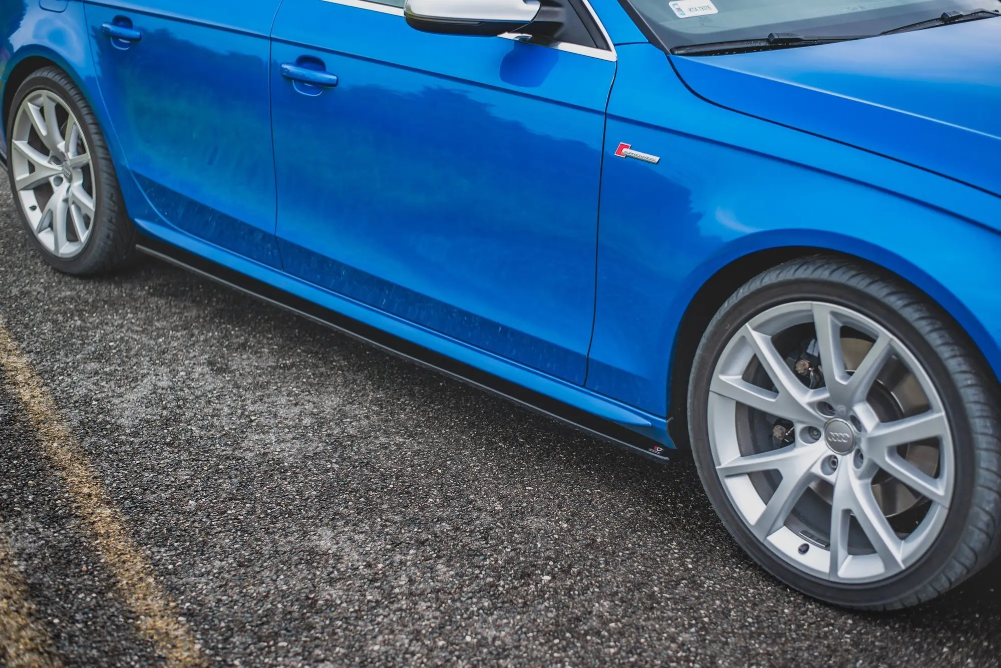 SIDESKJØRT Audi A4 B8 2007 - 2015 / Audi S4 B8 2009 - 2015 – bilde 3