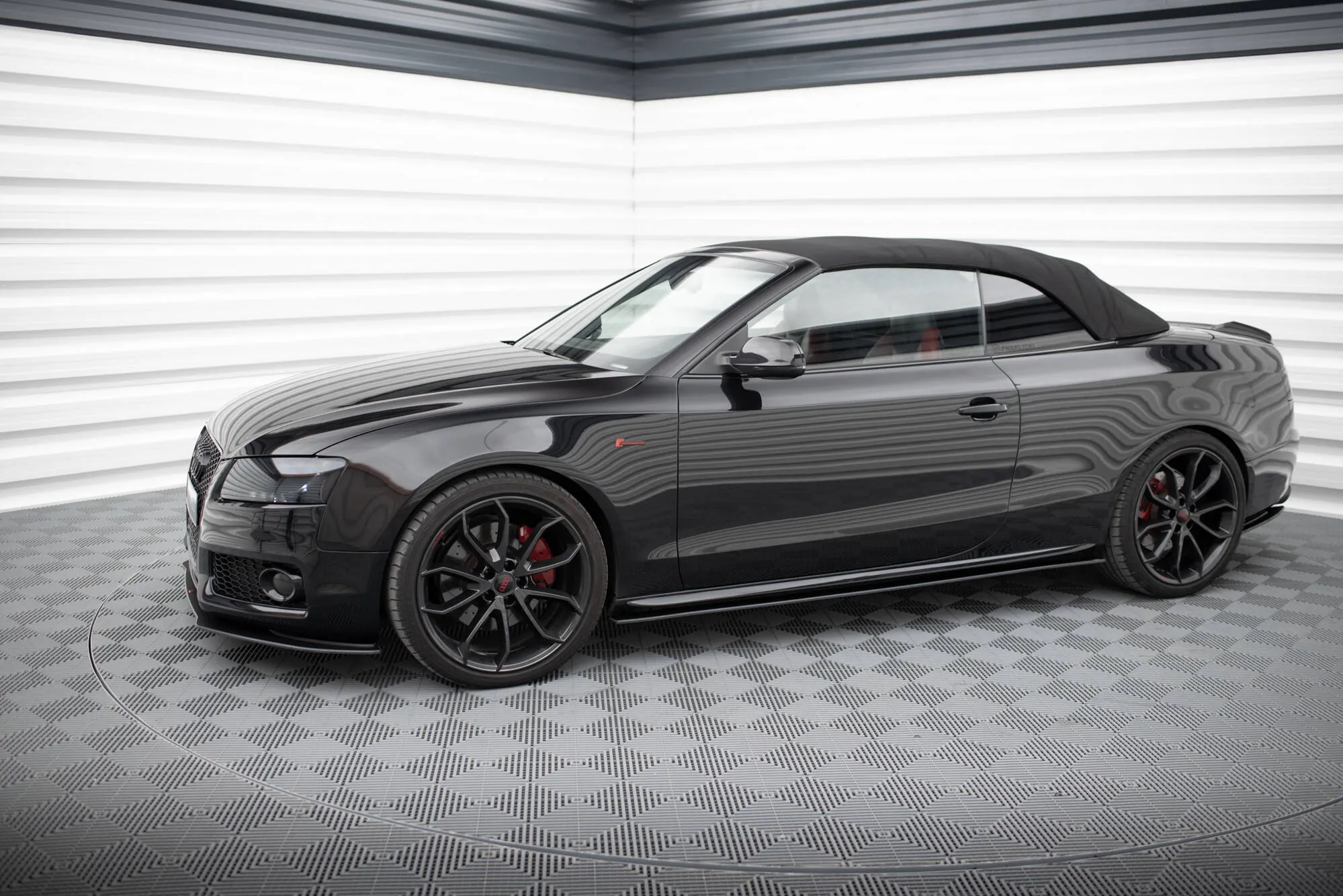 Sideskjørt Audi A5 (8T) / A5 (8T) S-Line / S5 (8T) 2007 - 2016 | Street Pro Black Edition – bilde 3