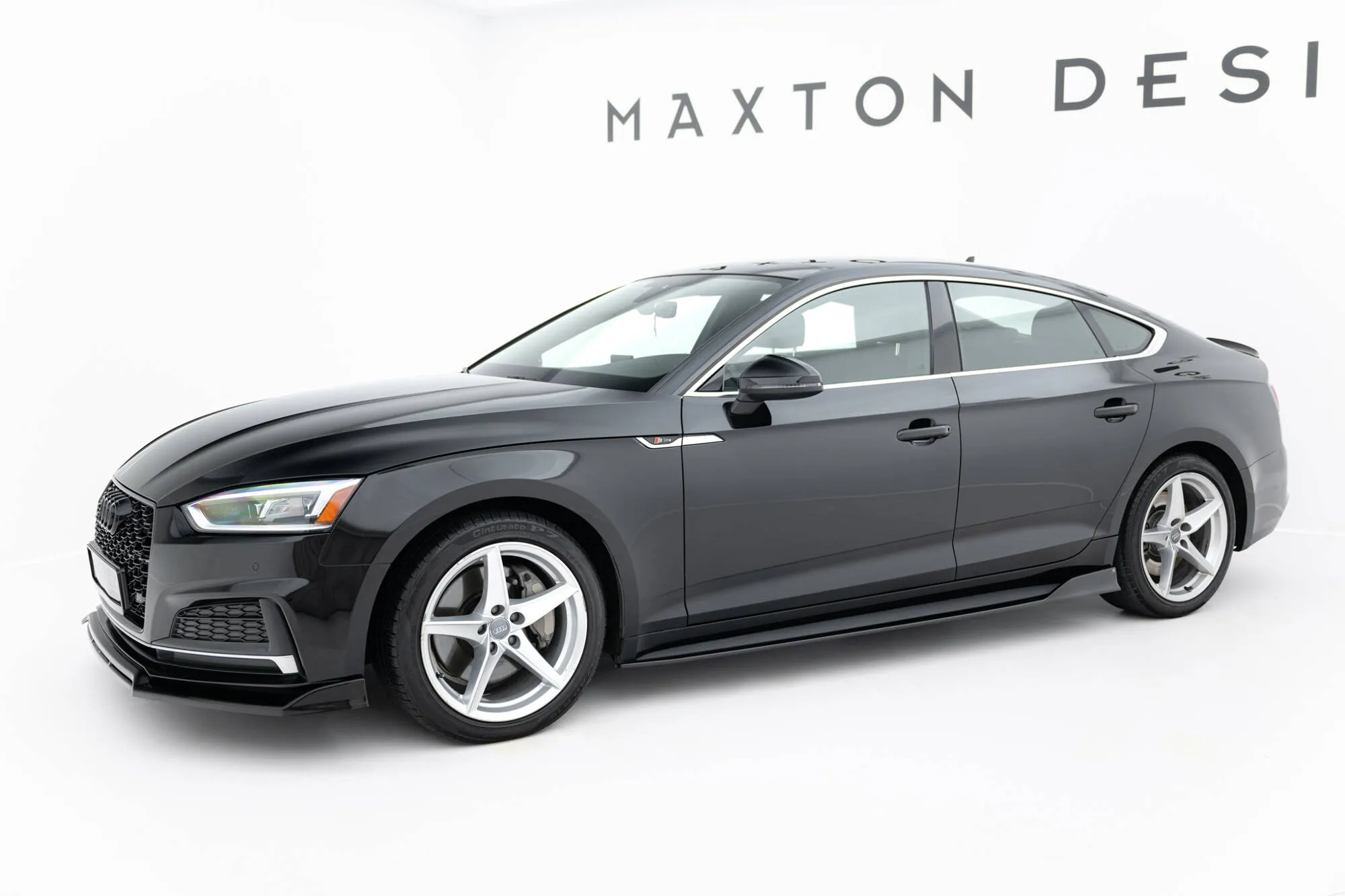 Sideskjørt Audi A5 (F5) 2016-2024 | Glossy Black Edition – bilde 2