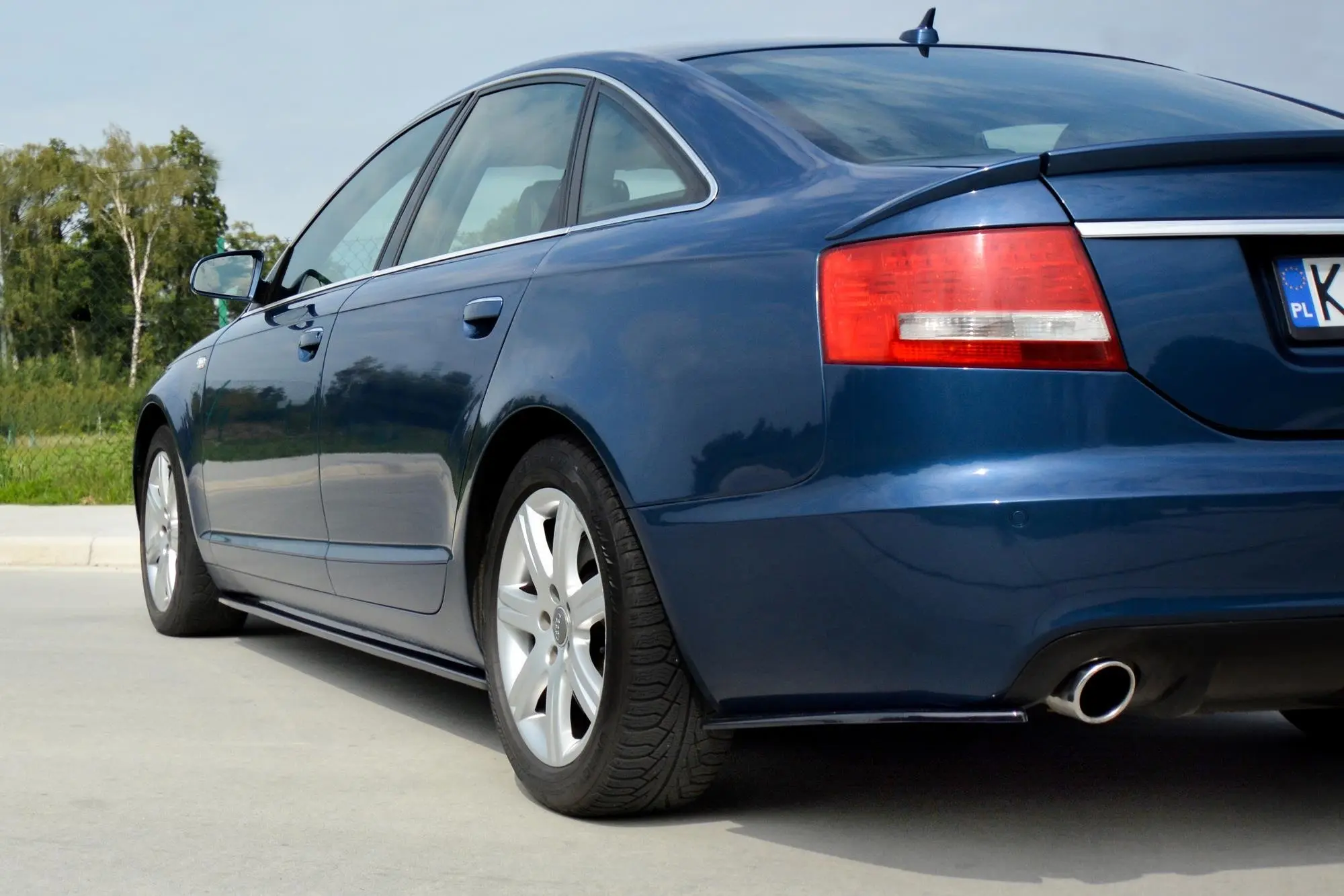 SIDESKJØRT Audi A6 C6 S-Line 2004 - 2011 – bilde 4