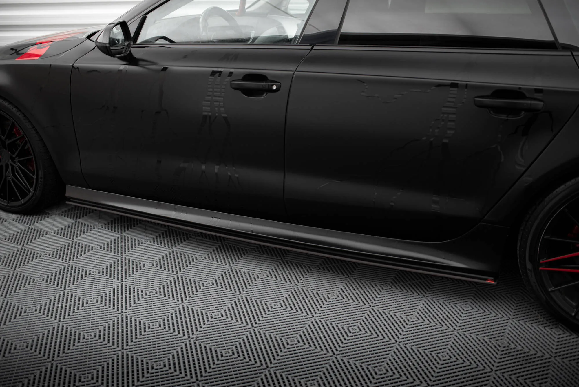 Sideskjørt Audi A7 C7 RS7 Look 2010 - 2014 | Street Pro Black Edition – bilde 3