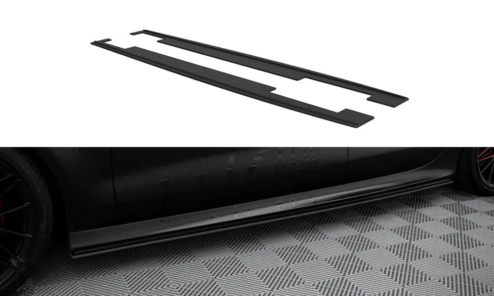 Sideskjørt Audi A7 (C7) S-Line 2010 - 2014 | Street Pro Black Edition – bilde 3