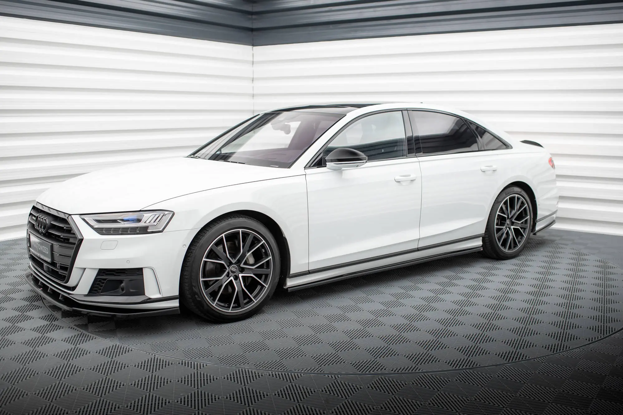 Sideskjørt Audi A8 D5 2017 - 2021 | Glossy Black Edition – bilde 4