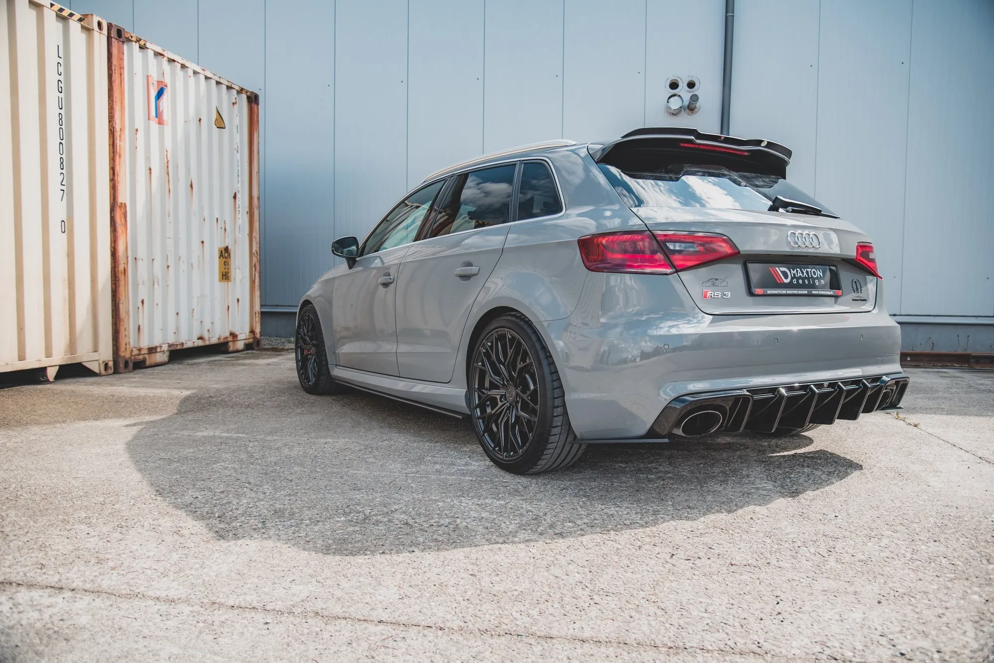 Sideskjørt Audi RS3 8V Sportback 2013-2020 | Street Pro Black Edition – bilde 2