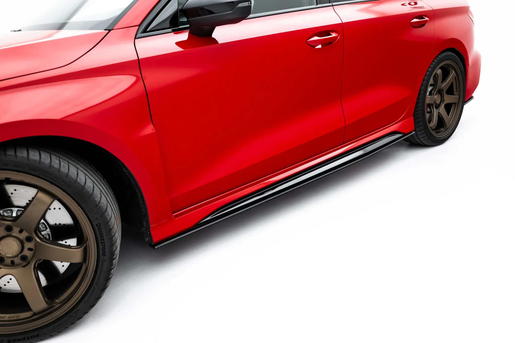 Sideskjørt Audi RS3 Sedan 8Y Facelift 2024 -> | Street Pro Black Edition – bilde 2