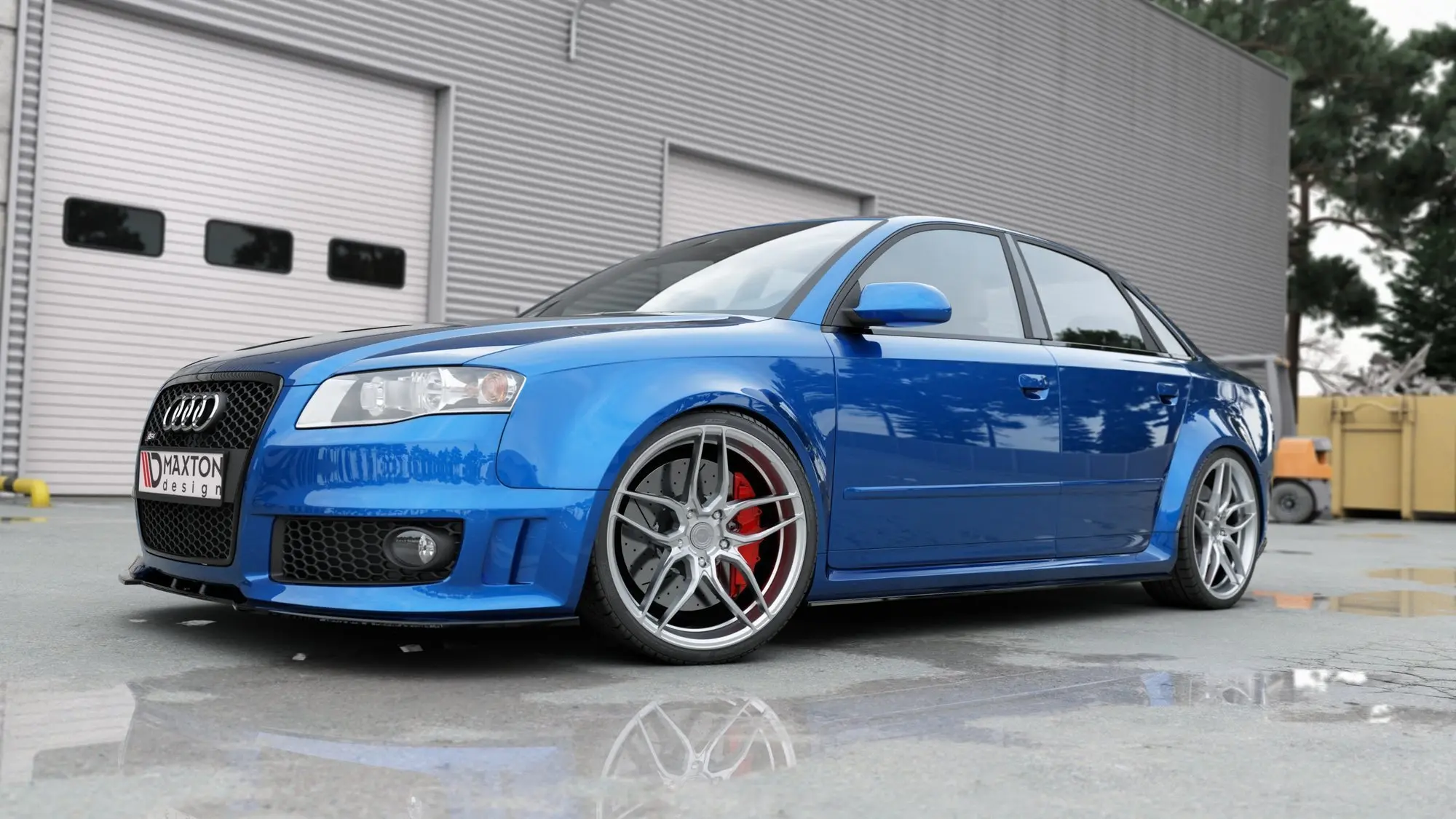 SIDESKJØRT Audi RS4 B7 2006-2008