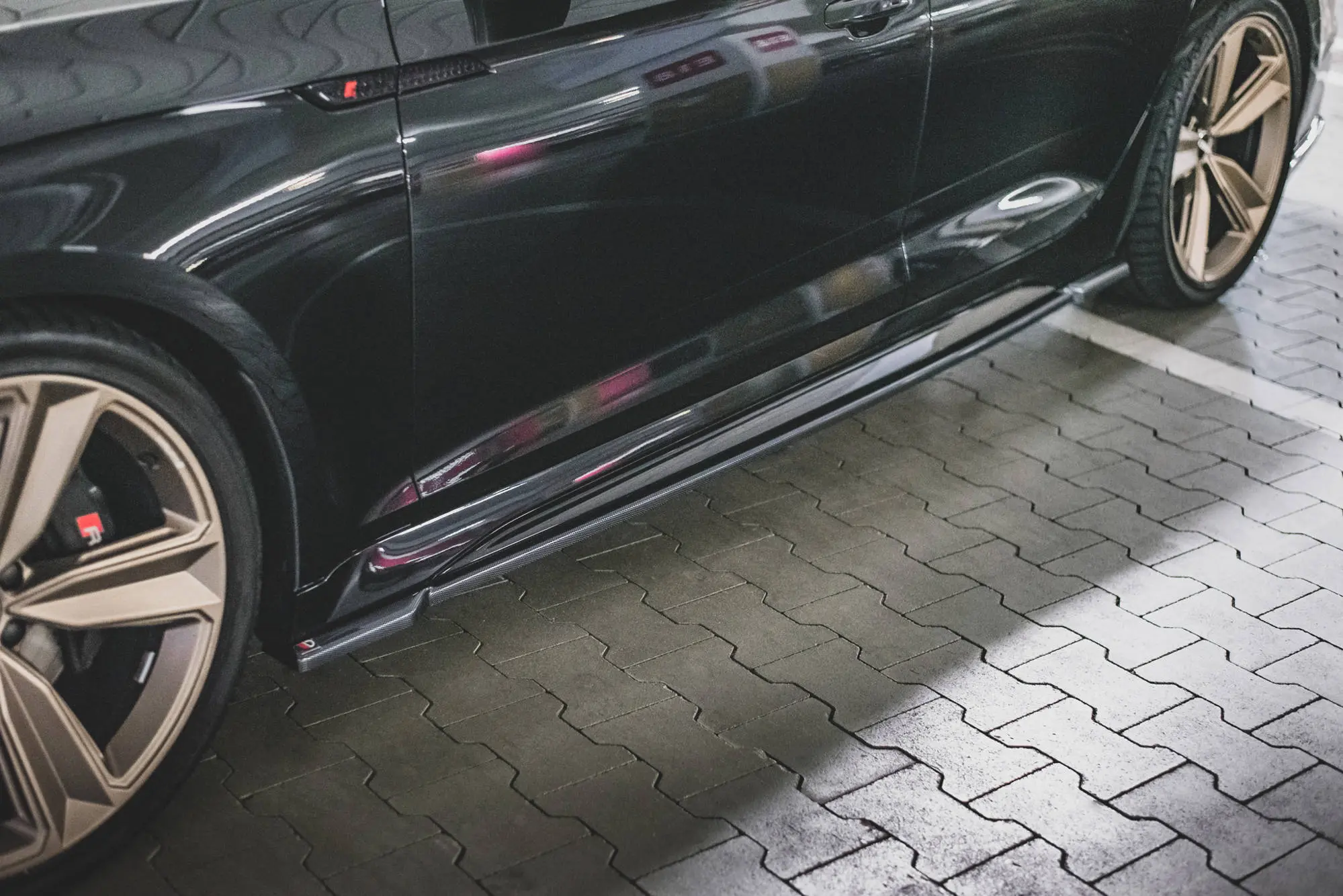 SIDESKJØRT AUDI RS5 (F5) SPORTBACK 2019-> – bilde 2