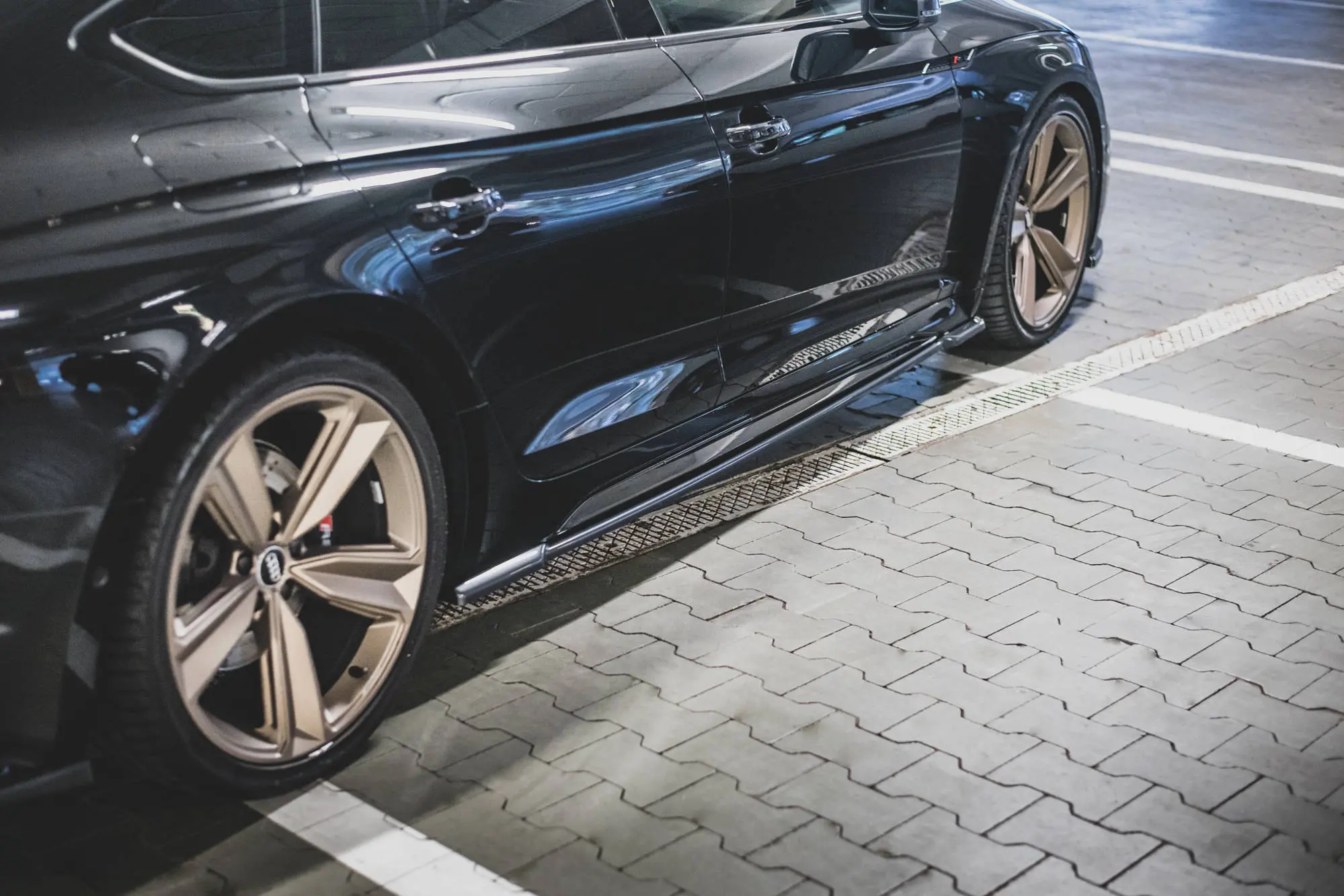 SIDESKJØRT AUDI RS5 (F5) SPORTBACK 2019-> – bilde 3