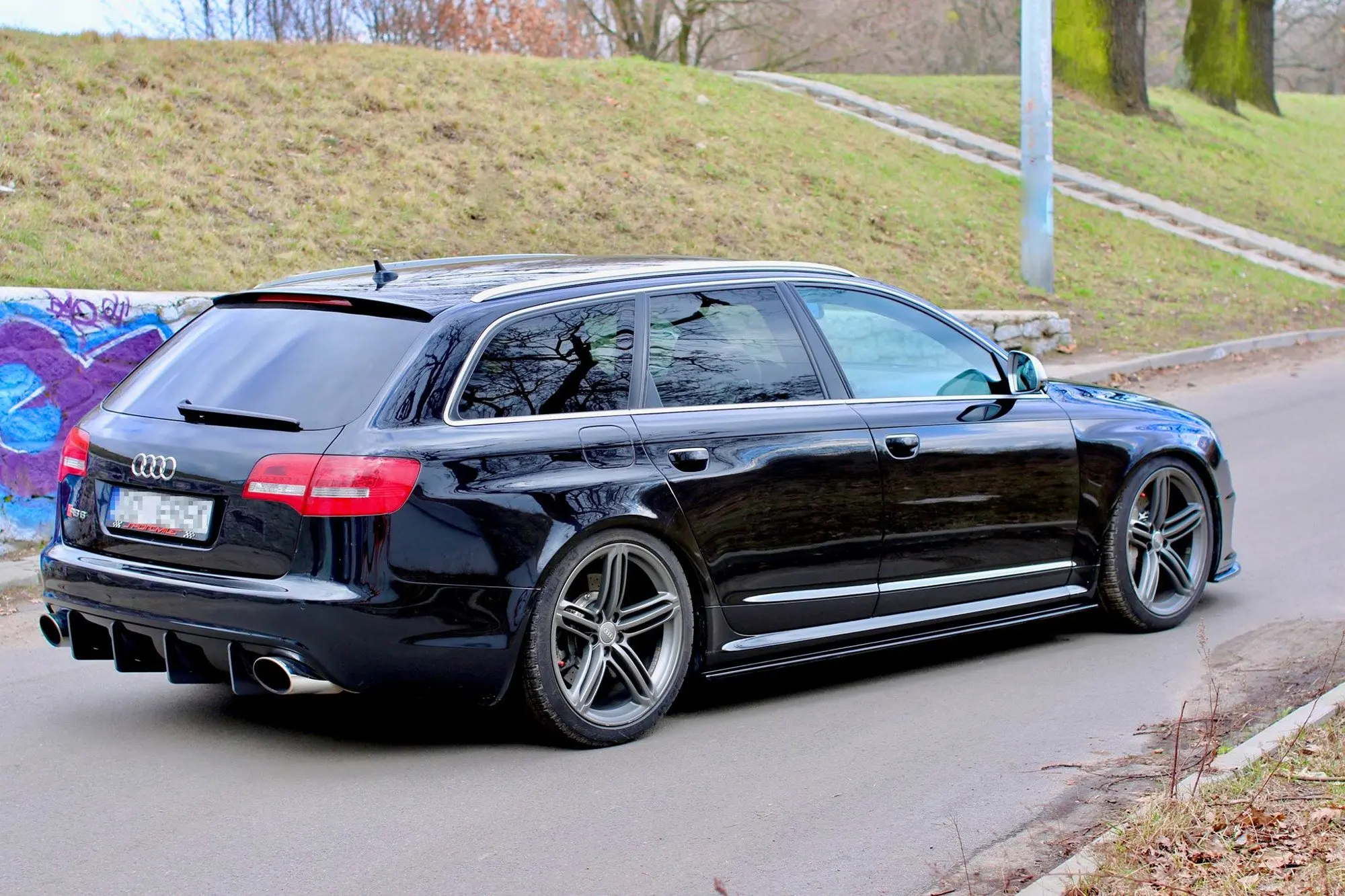 Sideskjørt Audi RS6 C6 Avant 2008-2010 – bilde 2