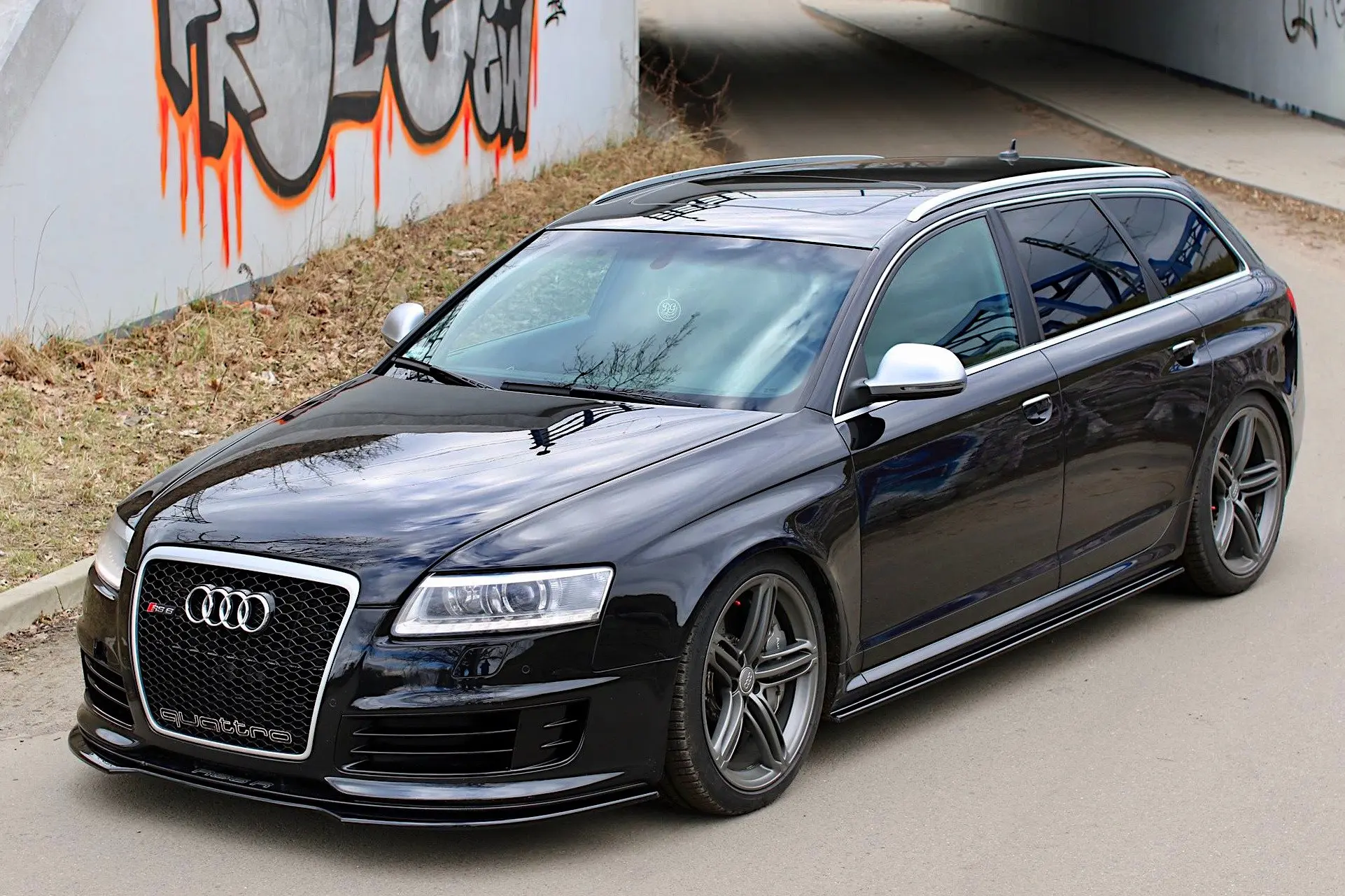 Sideskjørt Audi RS6 C6 Avant 2008-2010 – bilde 4