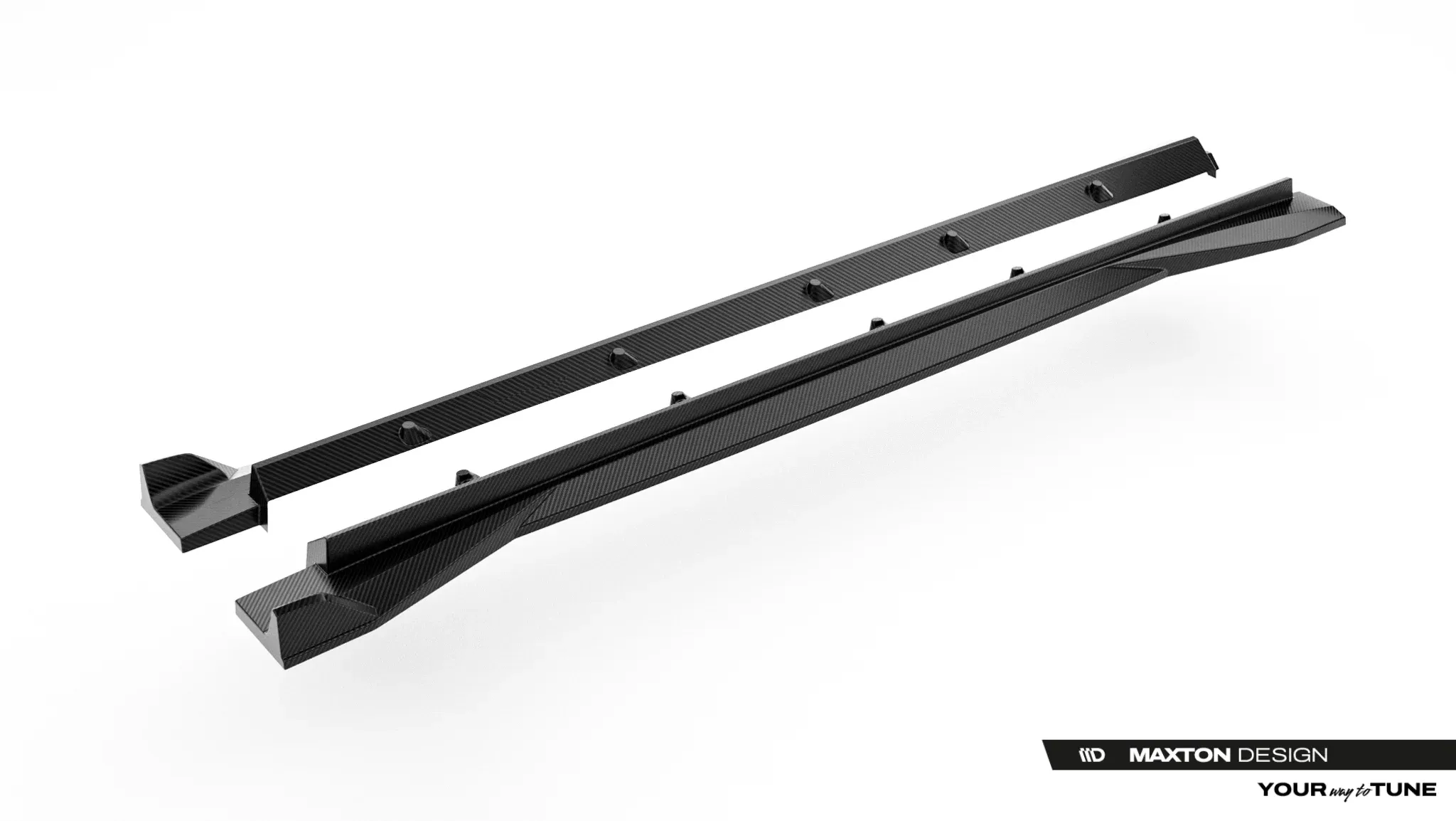 Sideskjørt Audi RSQ8 (Mk1 Facelift) 2023-2026 | Carbon Fiber Edition – bilde 2