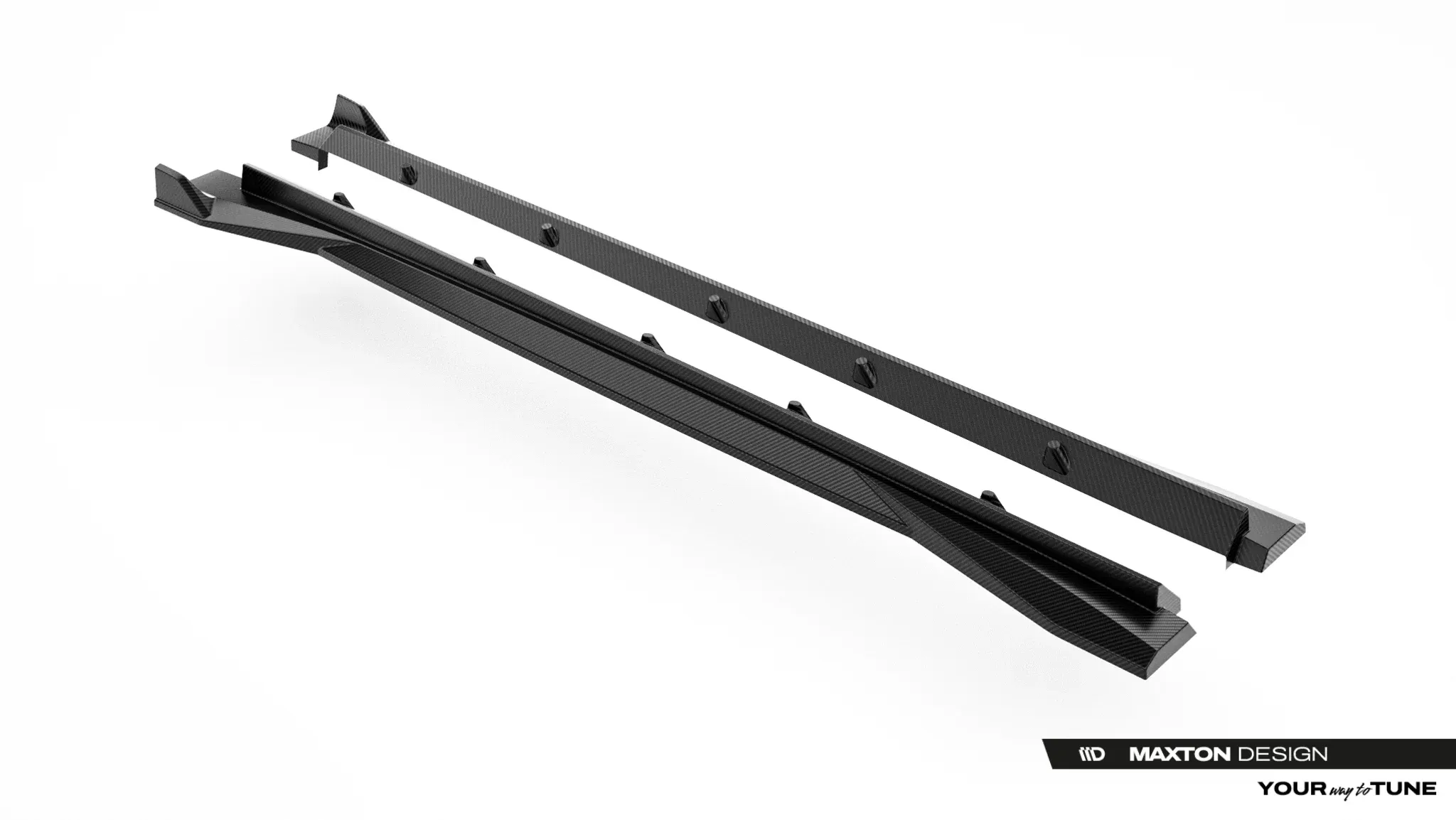 Sideskjørt Audi RSQ8 (Mk1 Facelift) 2023-2026 | Carbon Fiber Edition – bilde 3