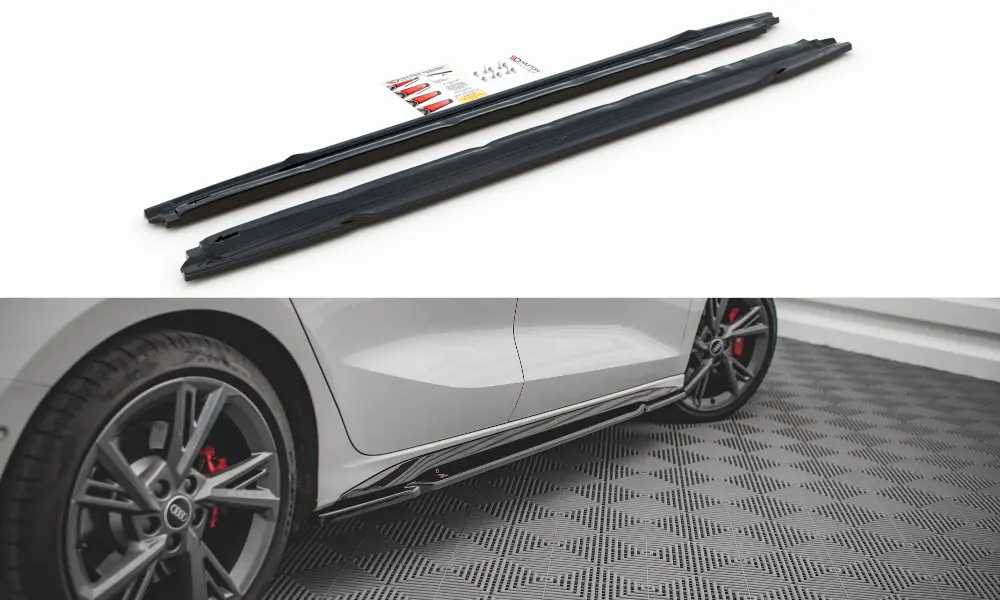 SIDESKJØRT AUDI S3 8y 2020-> / Audi A3 S-LINE 8Y 2020-> – bilde 4