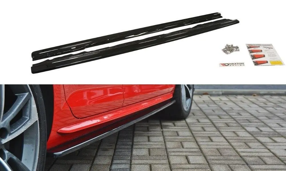 SIDESKJØRT Audi S4 B9 / S4 B9 Avant 2015-2019 / Audi A4 S-Line / A4 S-Line Avant 2015-2019 – bilde 4