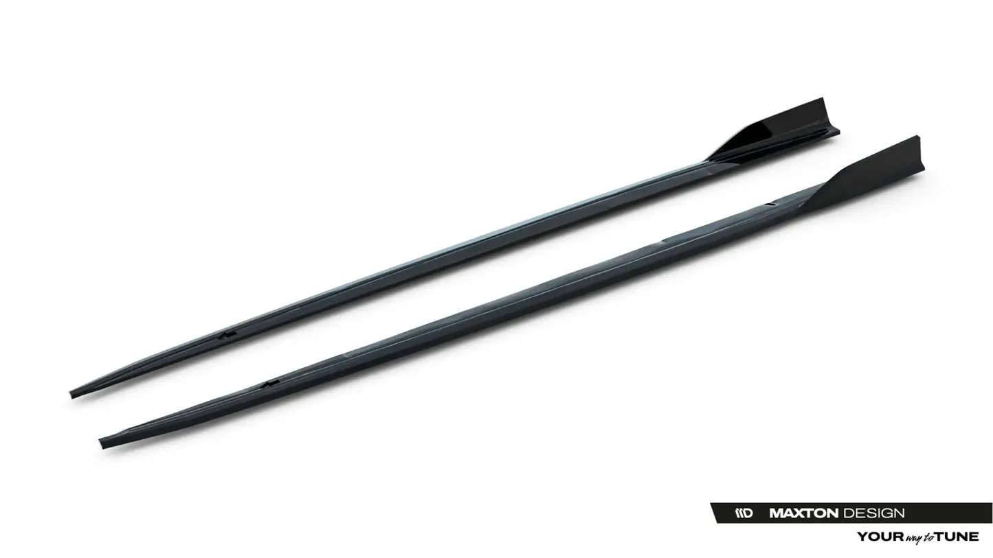 Sideskjørt Audi S5 / A5 S-Line (F5) 2017 - 2019 | Glossy Black Edition V1 – bilde 6