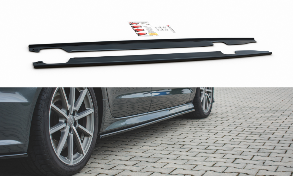 SIDESKJØRT AUDI S6 C7 2014-2018 / AUDI A6 C7 S-LINE 2014-2018 – bilde 6