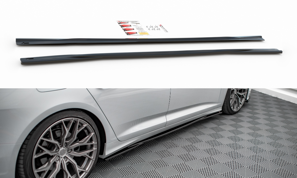 SIDESKJØRT Audi S6 C8 / Audi A6 C8 S-Line 2018 - 2025 – bilde 3