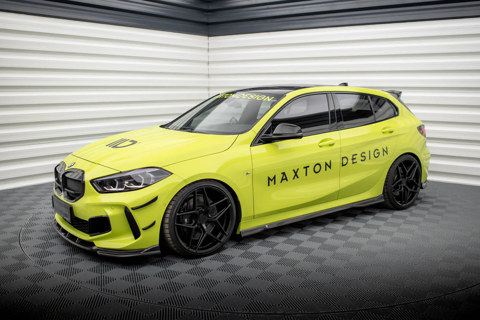 Sideskjørt BMW 1 (F40) M-Pack / BMW 1 (F40) M135i 2019 - 2024 | Real Carbon Fiber – bilde 4