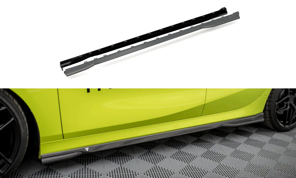 Sideskjørt BMW 1 (F40) M-Pack / BMW 1 (F40) M135i 2019 - 2024 | Real Carbon Fiber – bilde 7