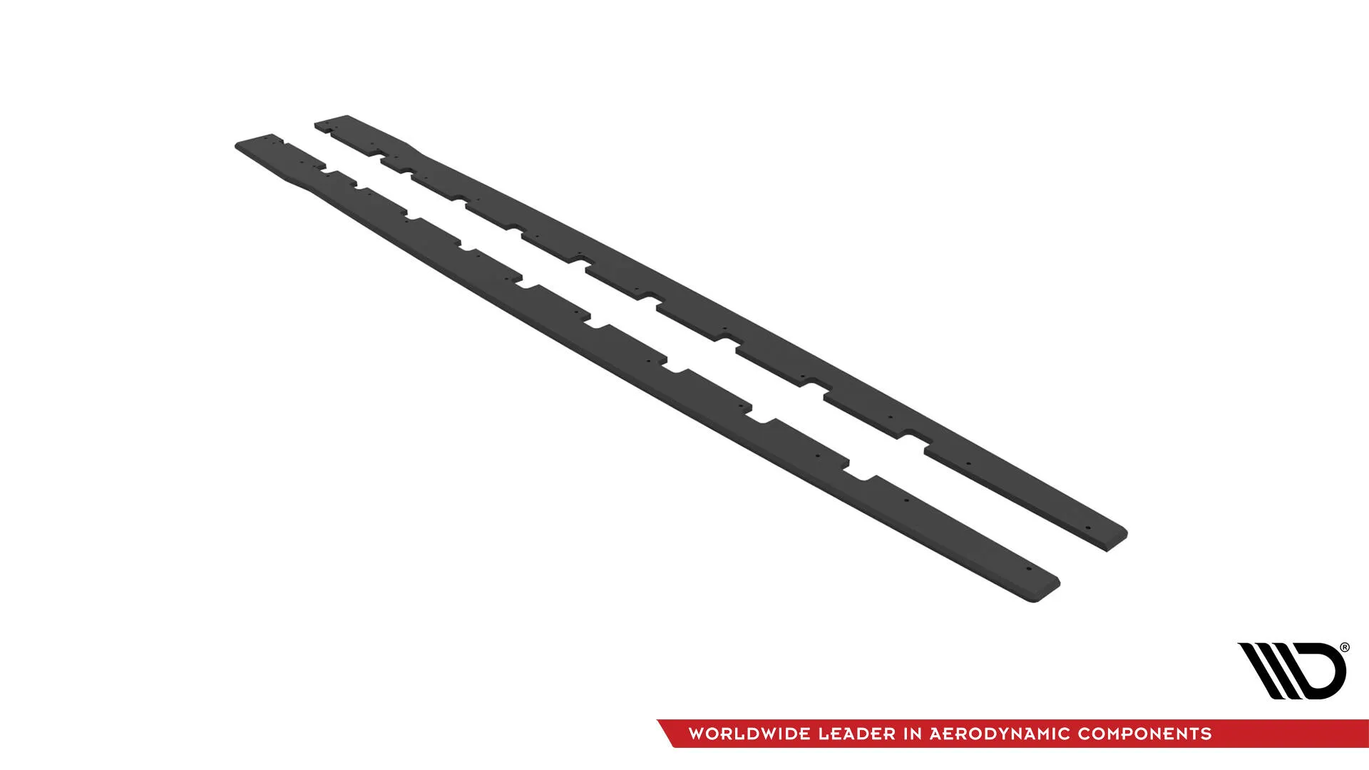 Sideskjørt BMW 1 (F40) M-Pack / BMW M135i (F40) 2019 - 2024 | Street Pro Black Edition – bilde 4