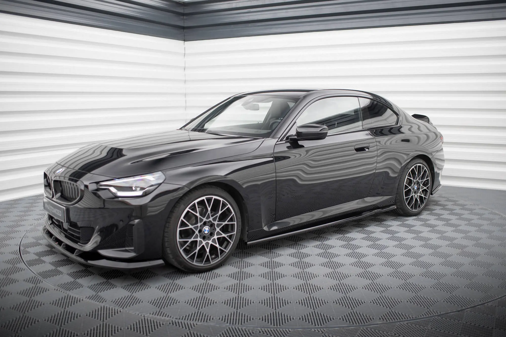 Sideskjørt BMW 2 Coupe (G42) 2021 - > | V.1 Glossy Black Edition – bilde 4
