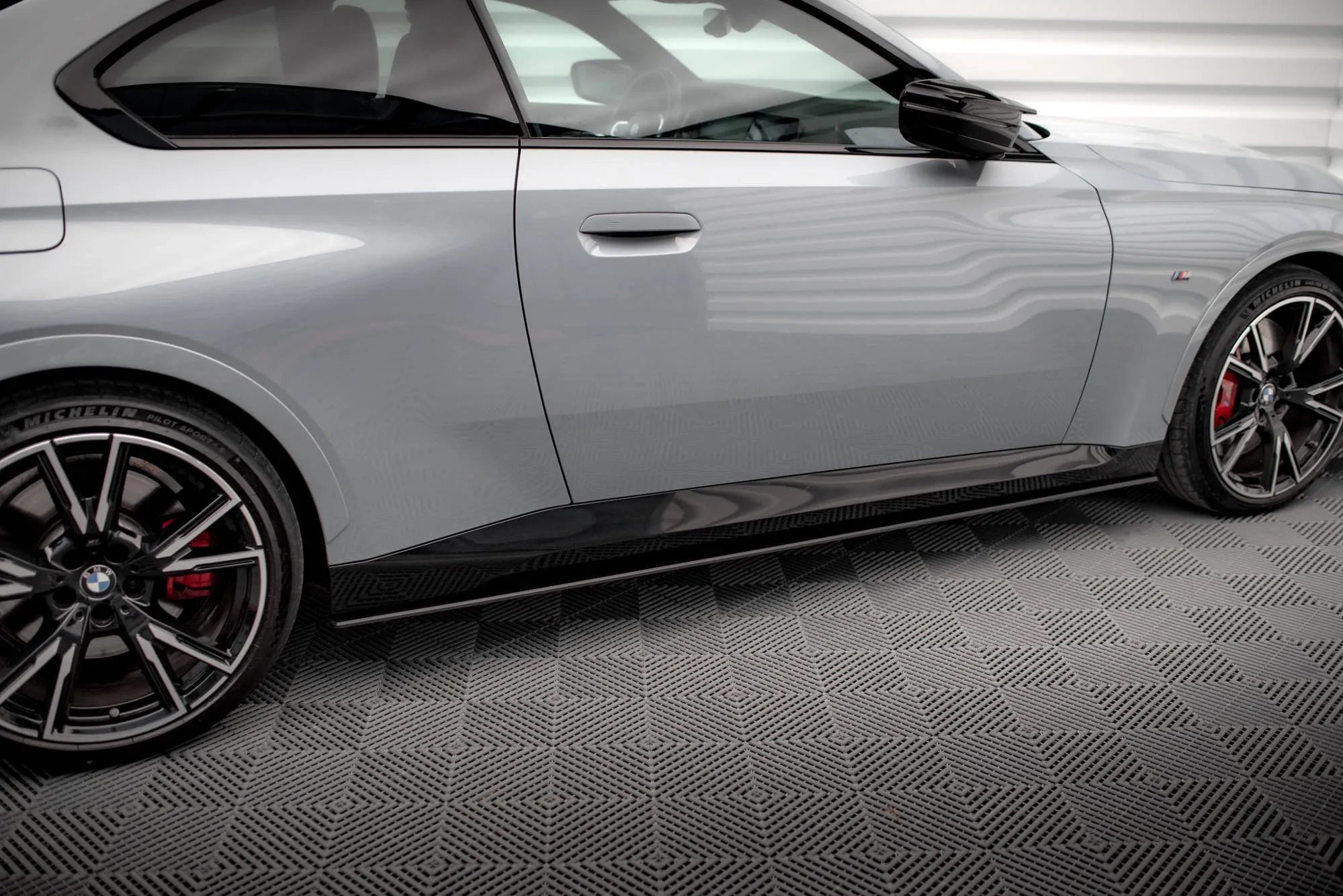 Sideskjørt BMW 2 Coupe (G42) M-Pack 2021 -> | Street Pro Black Edition – bilde 3