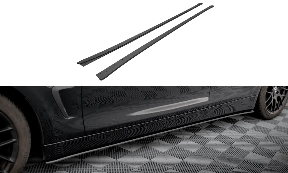 Sideskjørt BMW 4 Gran Coupe (F36) 2014-2017 | Street Pro Black Edition – bilde 2