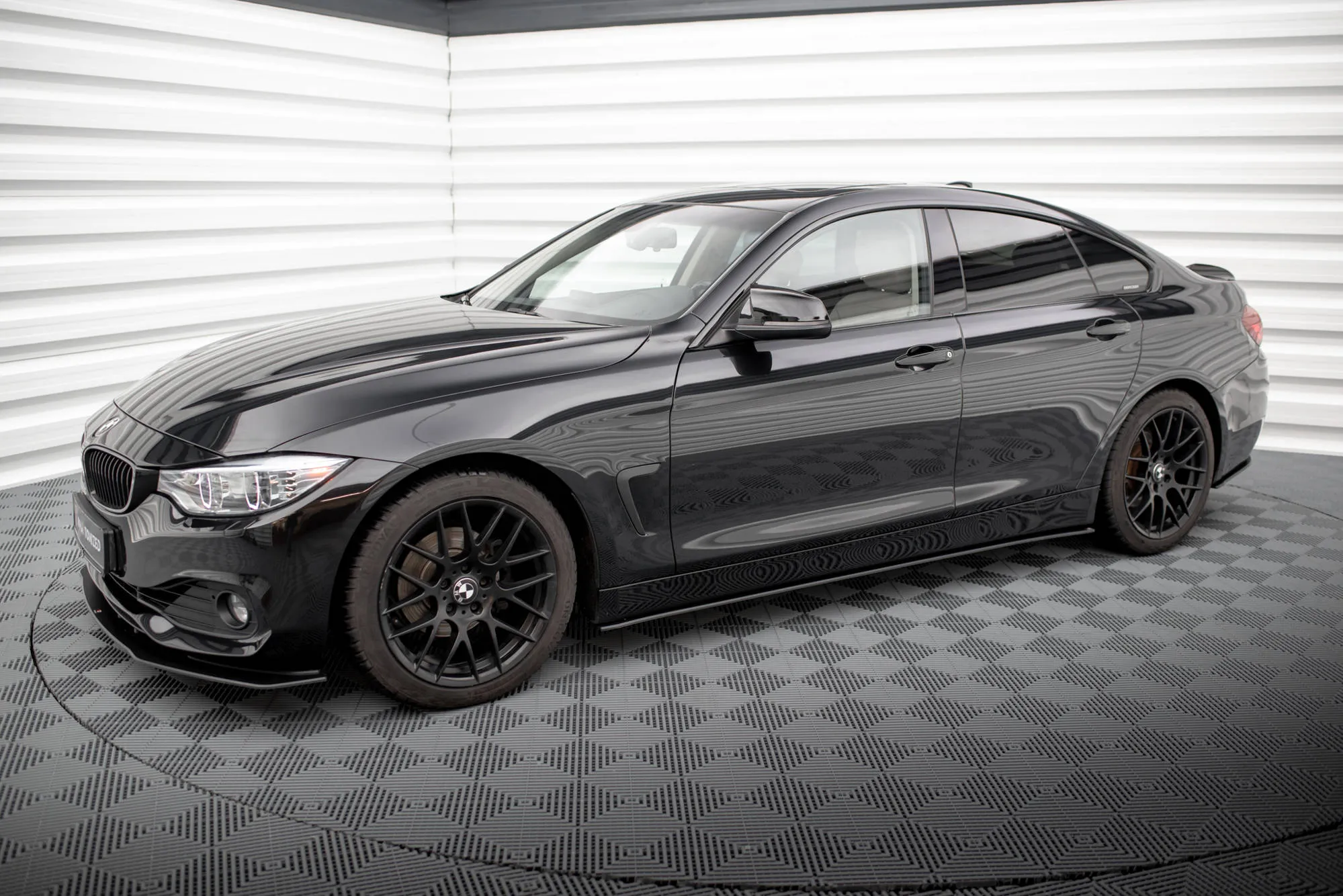 Sideskjørt BMW 4 Gran Coupe (F36) 2014-2017 | Street Pro Black Edition – bilde 5