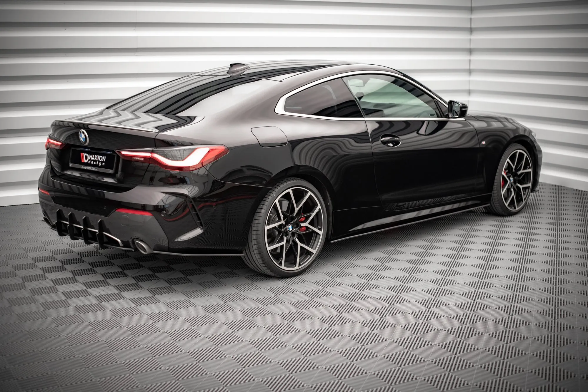 Sideskjørt BMW 4 (M-Pack/M440i) (G22/G23) 2020 -> | Street Pro Black Edition – bilde 2