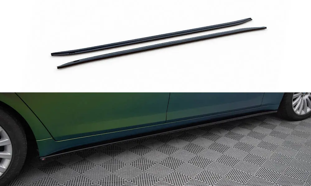 Sideskjørt BMW 7 (F02) Long 2008 -2013 | Glossy Black Edition – bilde 3
