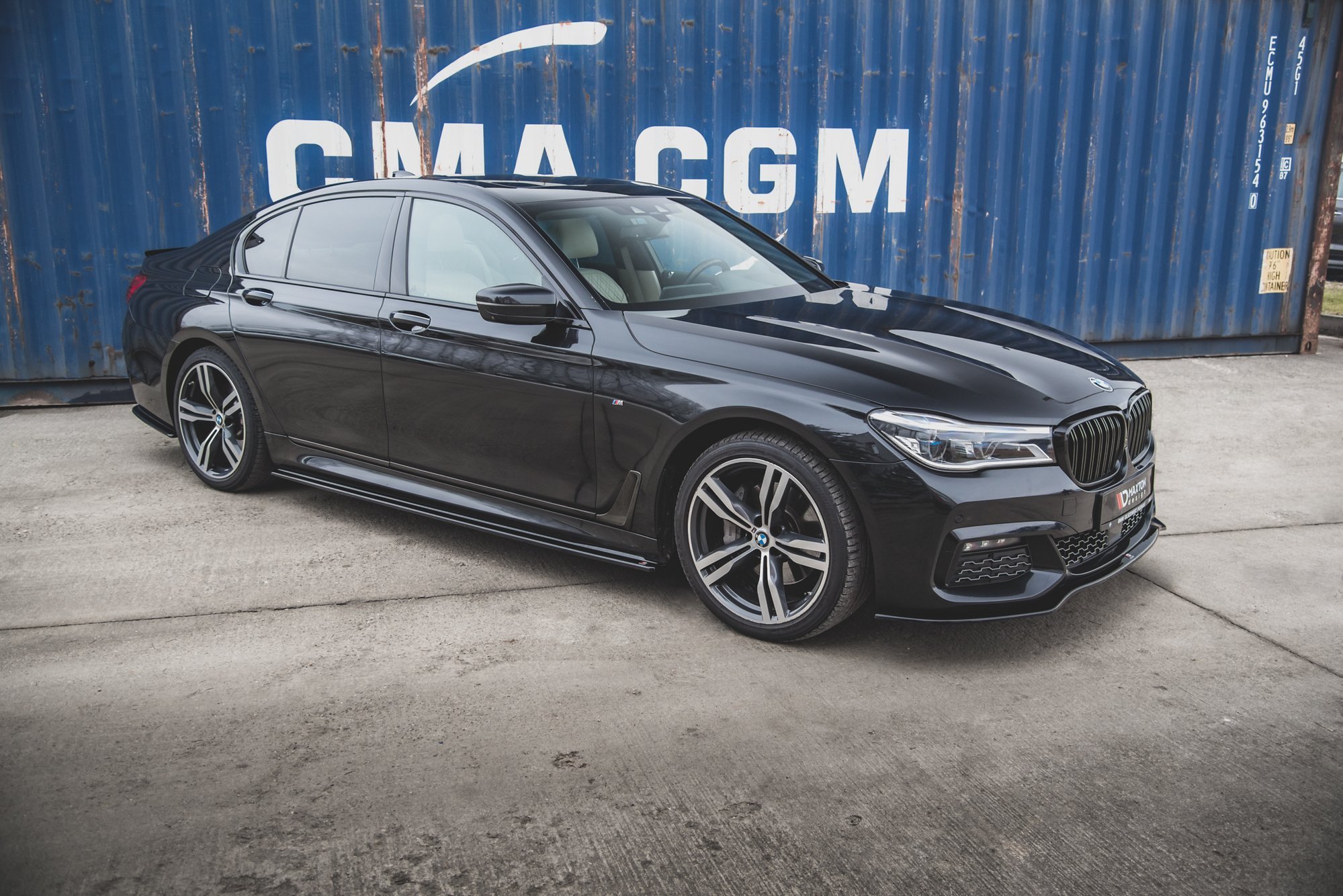 SIDESKJØRT BMW 7 (G11) M-PACK 2015-2018 – bilde 4