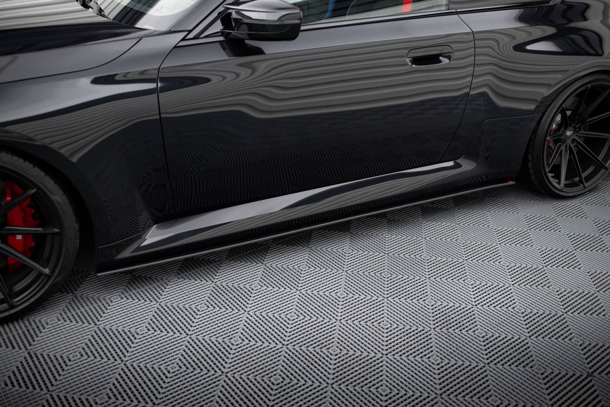 Sideskjørt BMW M2 Coupe (G87) 2023 - > | V.1 Street Pro Black Edition