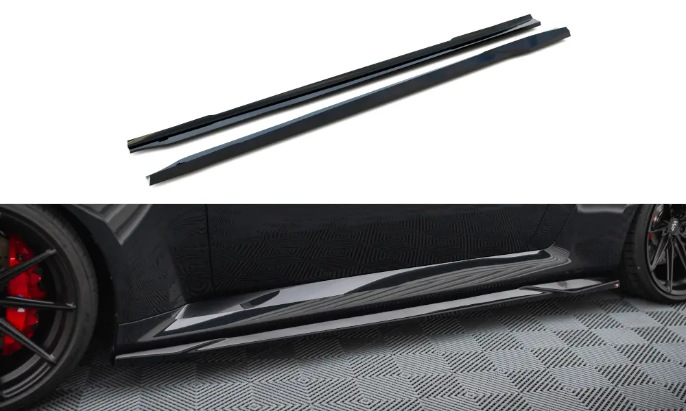 Sideskjørt BMW M2 (G87) 2023 -> | V.1 Glossy Black Edition – bilde 3