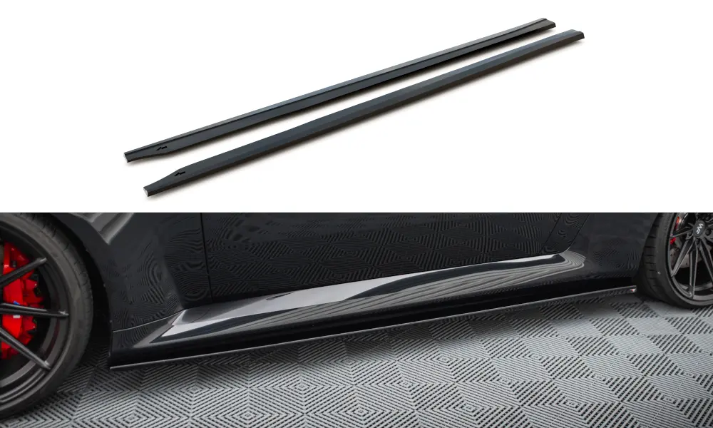 Sideskjørt BMW M2 (G87) 2023 -> | V.3 Glossy Black Edition – bilde 3