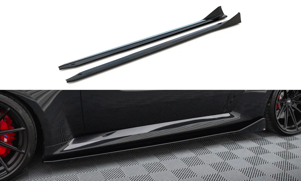 Sideskjørt BMW M2 (G87) 2023 -> | V.4 Glossy Black Edition – bilde 3