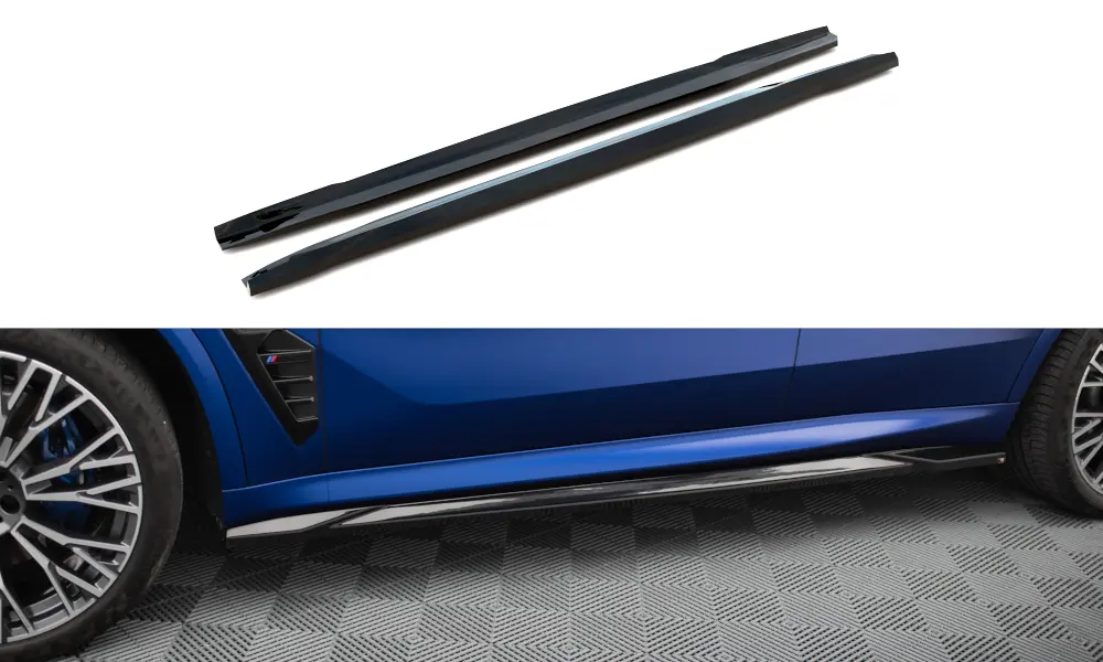 Sideskjørt BMW X5 (G05) M-Pakke Facelift 2023 -> | V.1 Glossy Black Edition – bilde 3