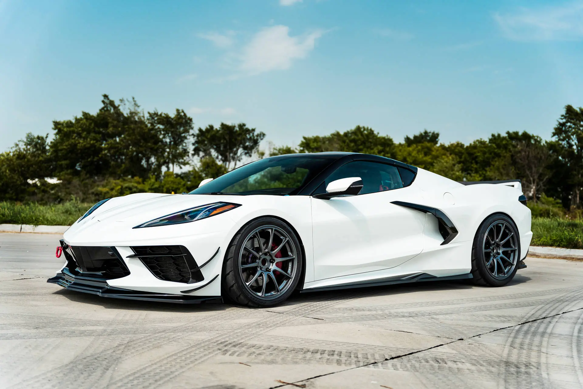 SIDESKJØRT CHEVROLET CORVETTE C8 2020-> – bilde 4