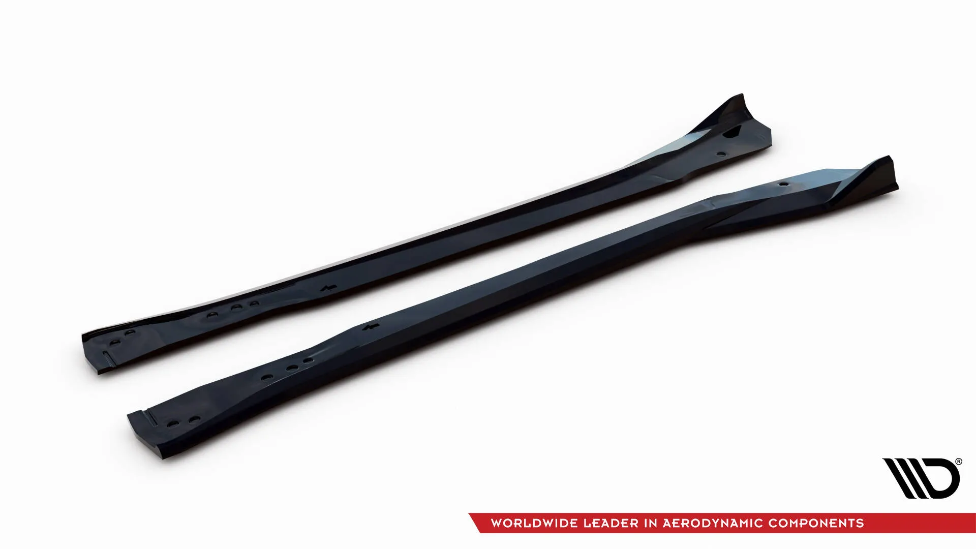 Sideskjørt Chevrolet Corvette (Z06) C7 2013 - 2019 | Glossy Black Edition – bilde 4