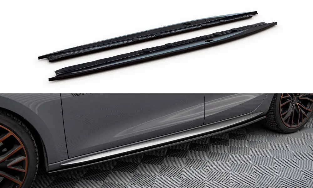 Sideskjørt Cupra Leon Aero Mk1 2020 - > | Glossy Black Edition – bilde 3