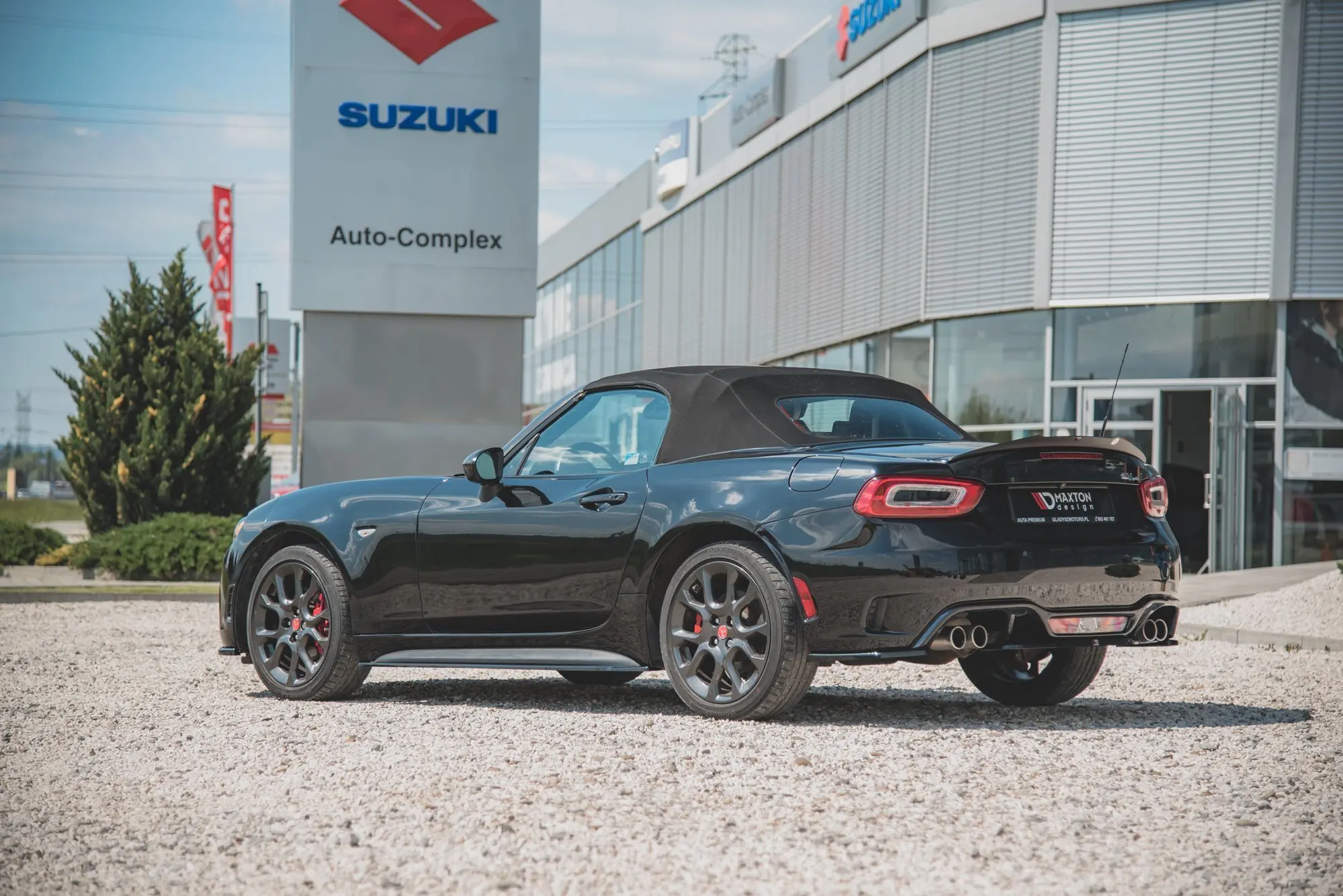 SIDESKJØRT Fiat 124 Spider Abarth 2016-2020 – bilde 6