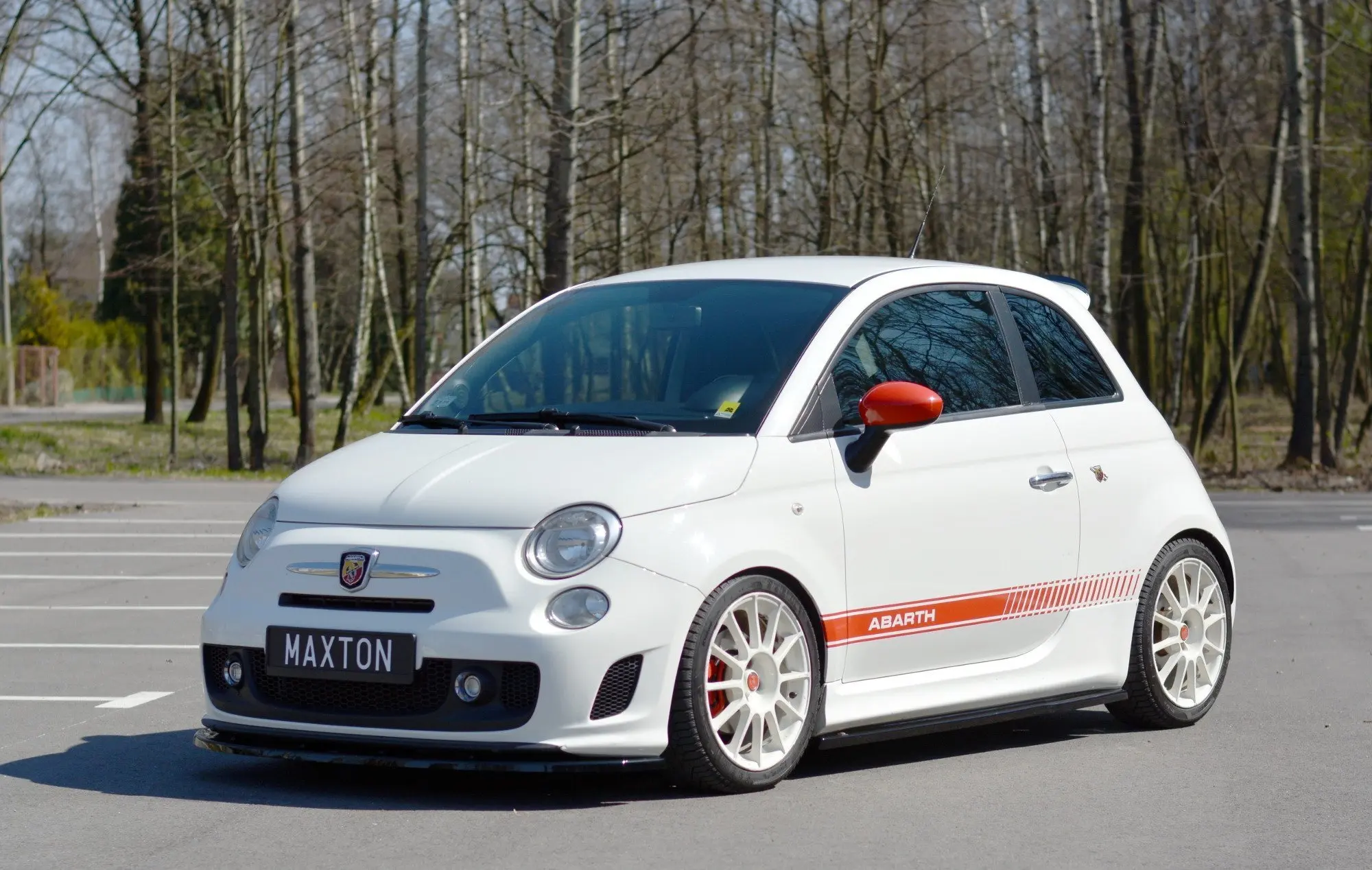 Sideskjørt Fiat 500 Abarth 2008-2012 – bilde 4