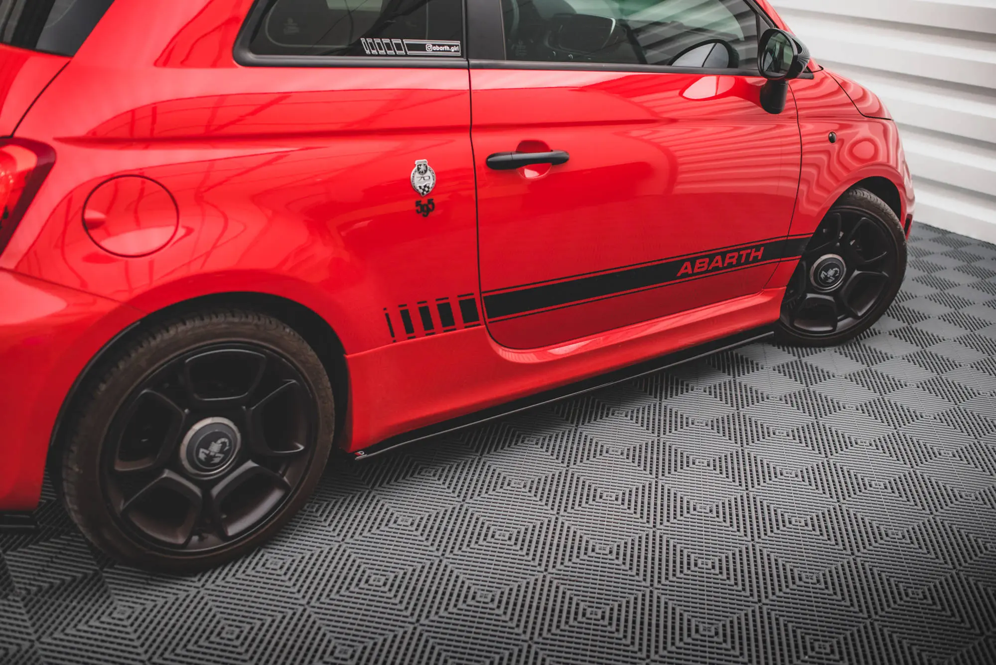 Sideskjørt Fiat 500 Abarth 2016 ->