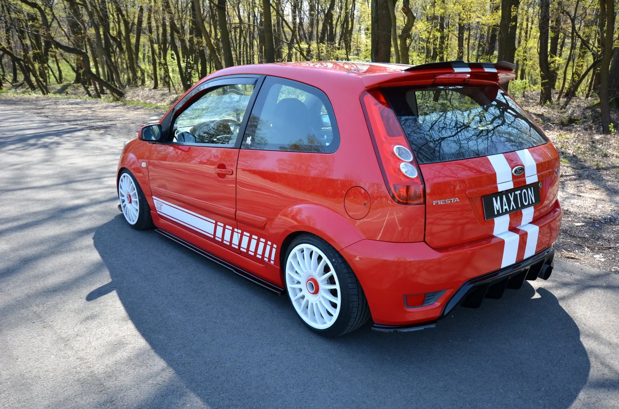 SIDESKJØRT Fiesta Mk5 ST 2005 - 2008 – bilde 4