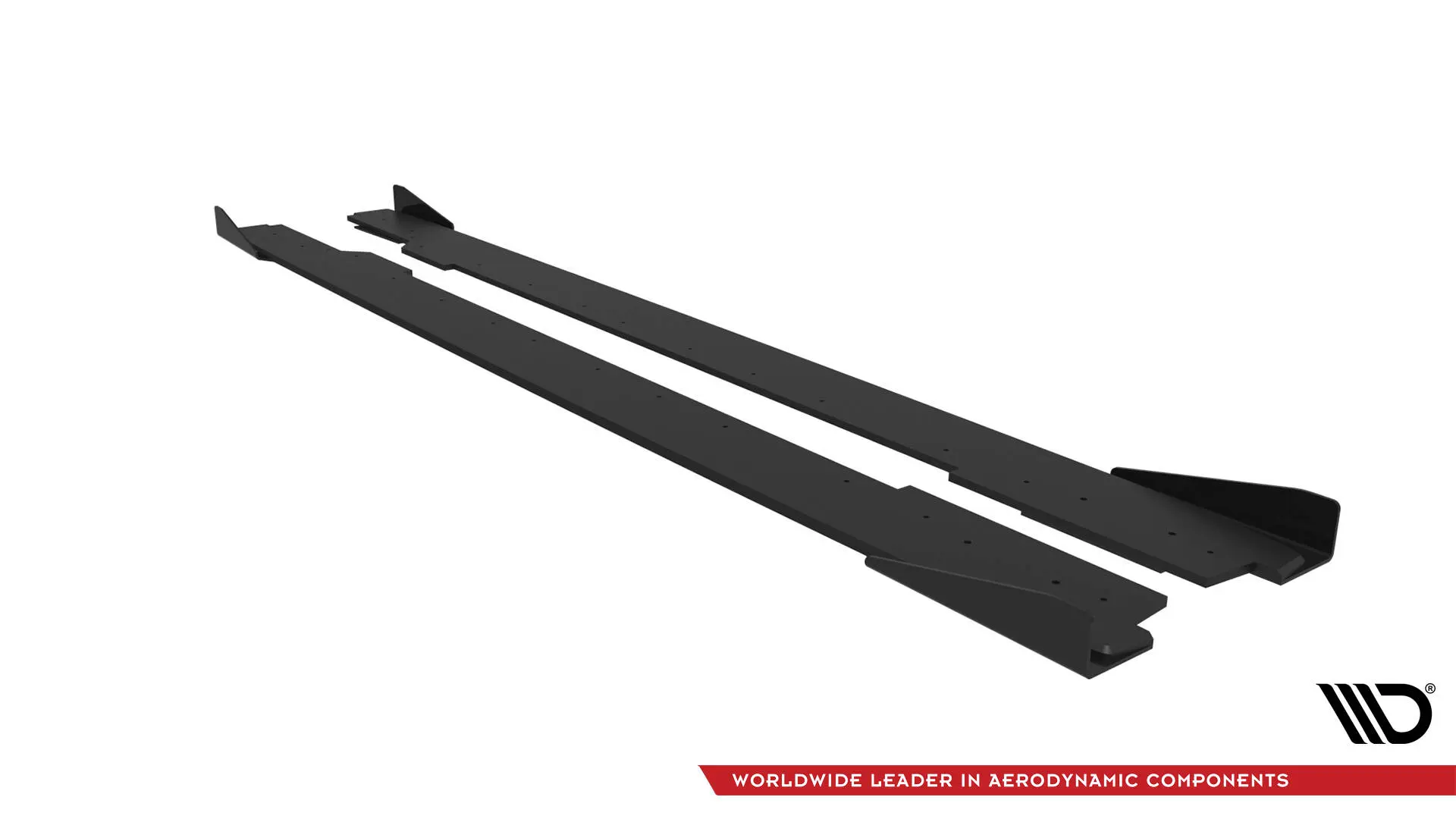 Sideskjørt + flopper Audi A5 (8T) / A5 (8T) S-Line / S5 (8T) 2007 - 2016 | Street Pro Black Edition – bilde 5