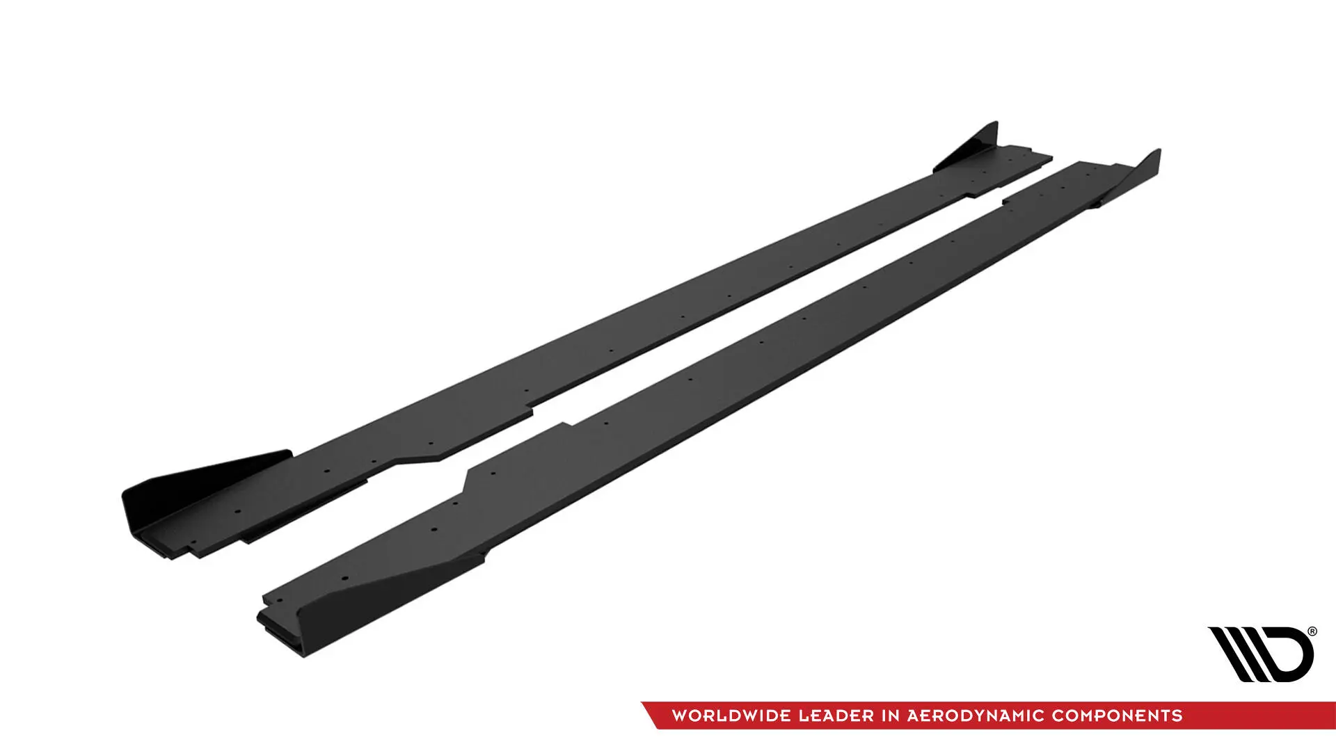 Sideskjørt + flopper Audi A5 (8T) / A5 (8T) S-Line / S5 (8T) 2007 - 2016 | Street Pro Black Edition – bilde 6
